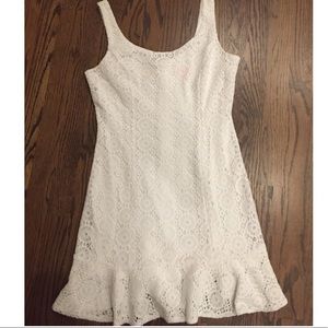 Lilly Pulitzer White Knit Topanga Resort Dress